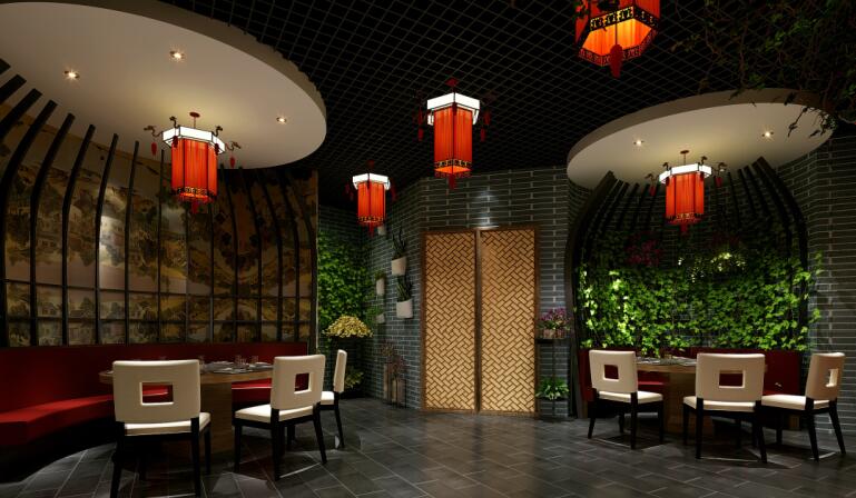 中式餐厅包厢设计