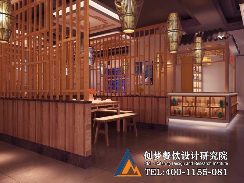 老卢溪中式餐厅2走廊设计