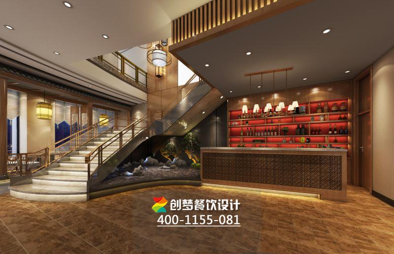 光头文餐厅收银台设计