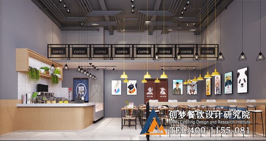 头牌小吃就餐区设计