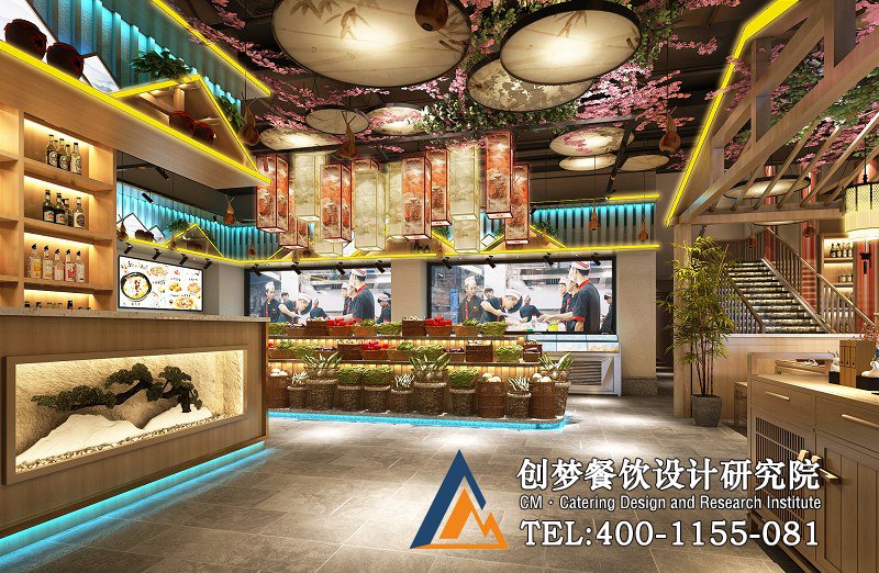 七号菜馆丨隆回680平新中式土味风餐厅设计